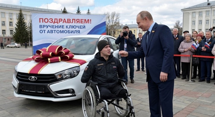 Александр Виноградов стал одним из первых получателей нового автомобиля для ветеранов СВО